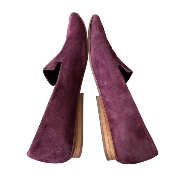 Coclico Spain Dofe Suede Leather Pointed Toe Loafers Flats in Raisin - 39 - 8.5 - Picture 10 of 16